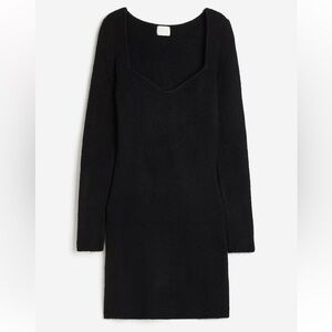 H&M fitted knit dress